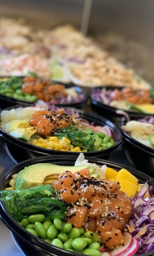 Pokébowl Lax takeaway